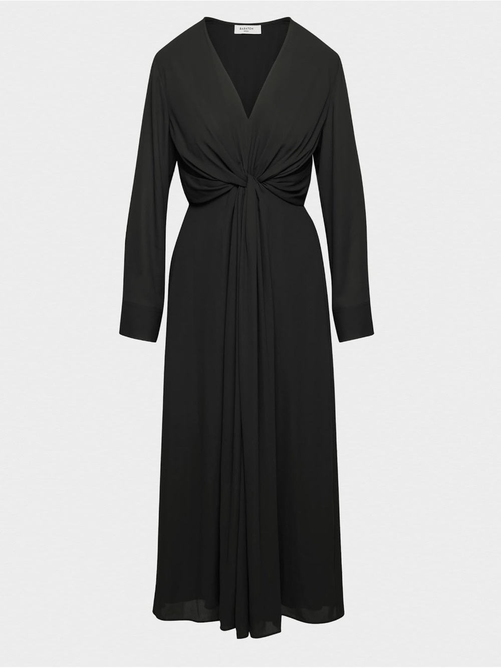 NWT Aritzia Babaton Lois Maxi Dress Black Size M | Elegant Maxi Dress